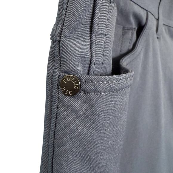 Public Rec Men's Workday 38/28 Navy Blue‎ Chino Pants Stretch Knit Office Casual - Picture 5 of 13